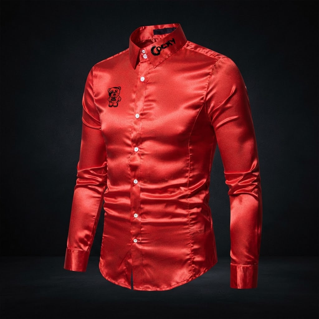 PAID IN SILK Button-Up