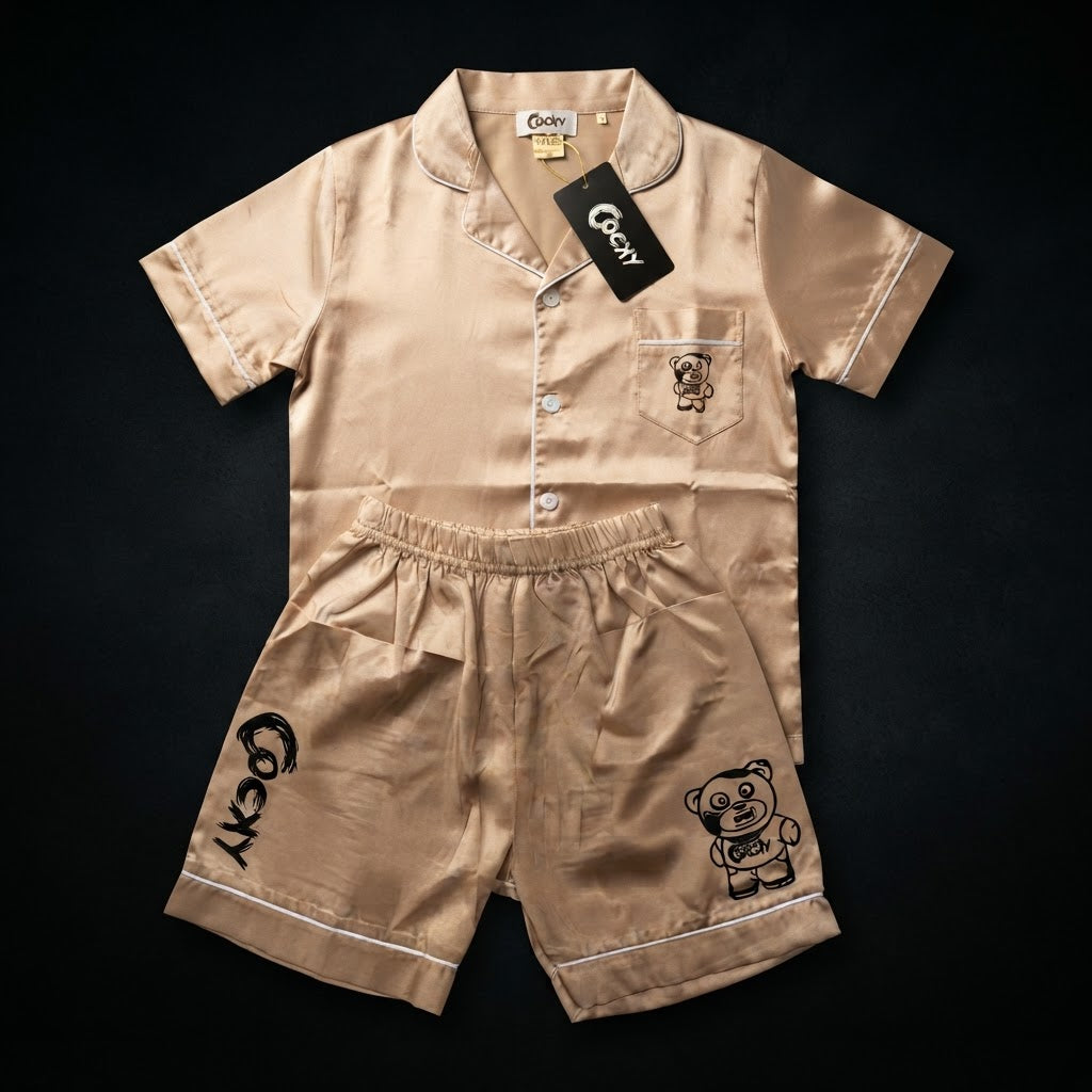 COCKY KIDZ SILK PAJAMAS