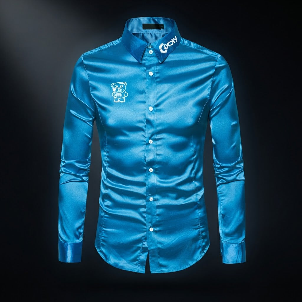 PAID IN SILK Button-Up
