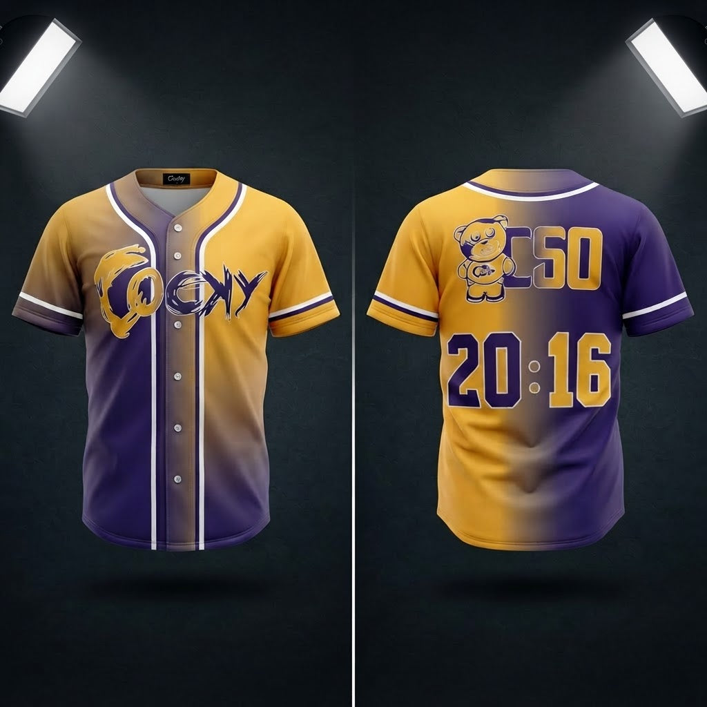COCKY BASEBALL JERSEYS (UNISEX)