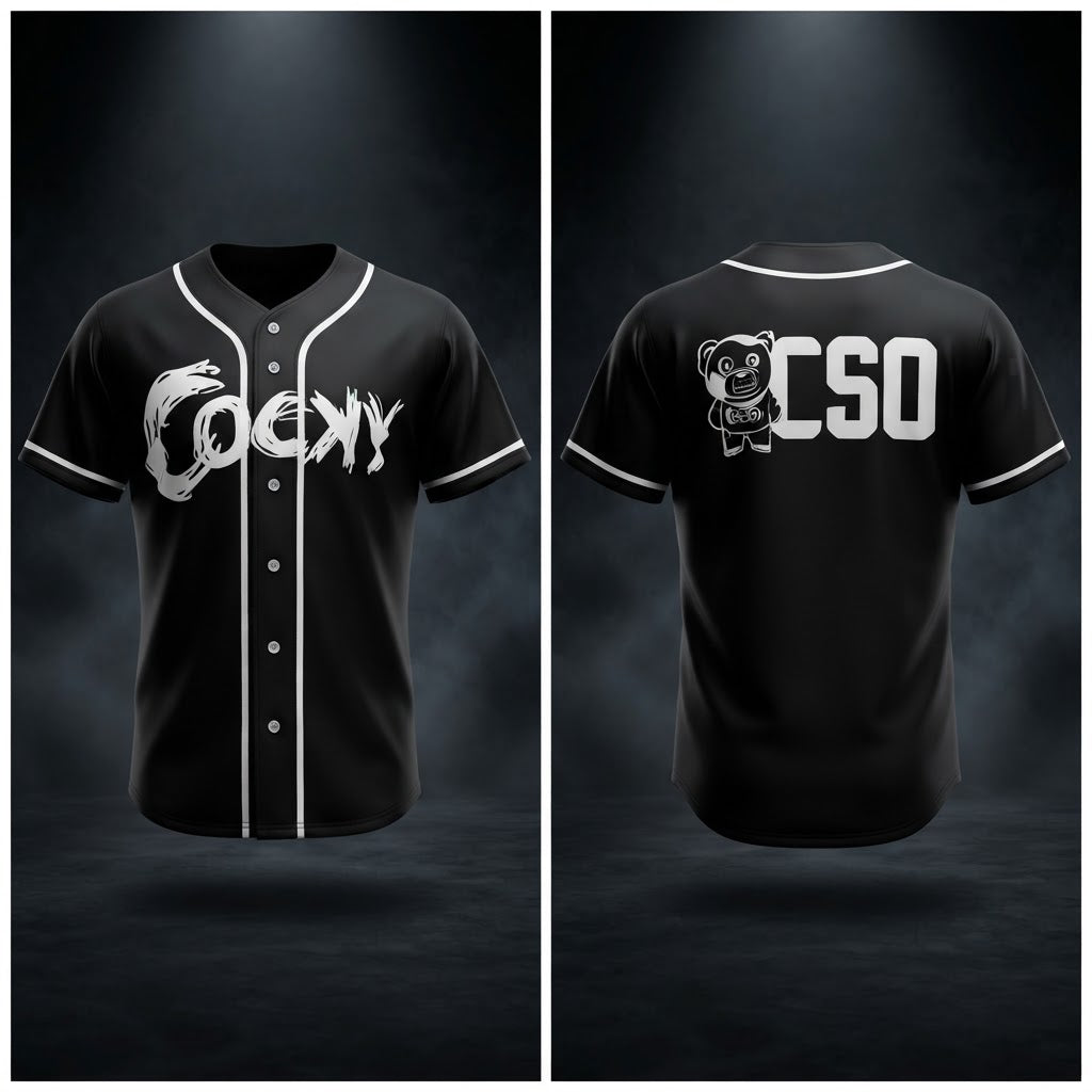 COCKY BASEBALL JERSEYS (UNISEX)