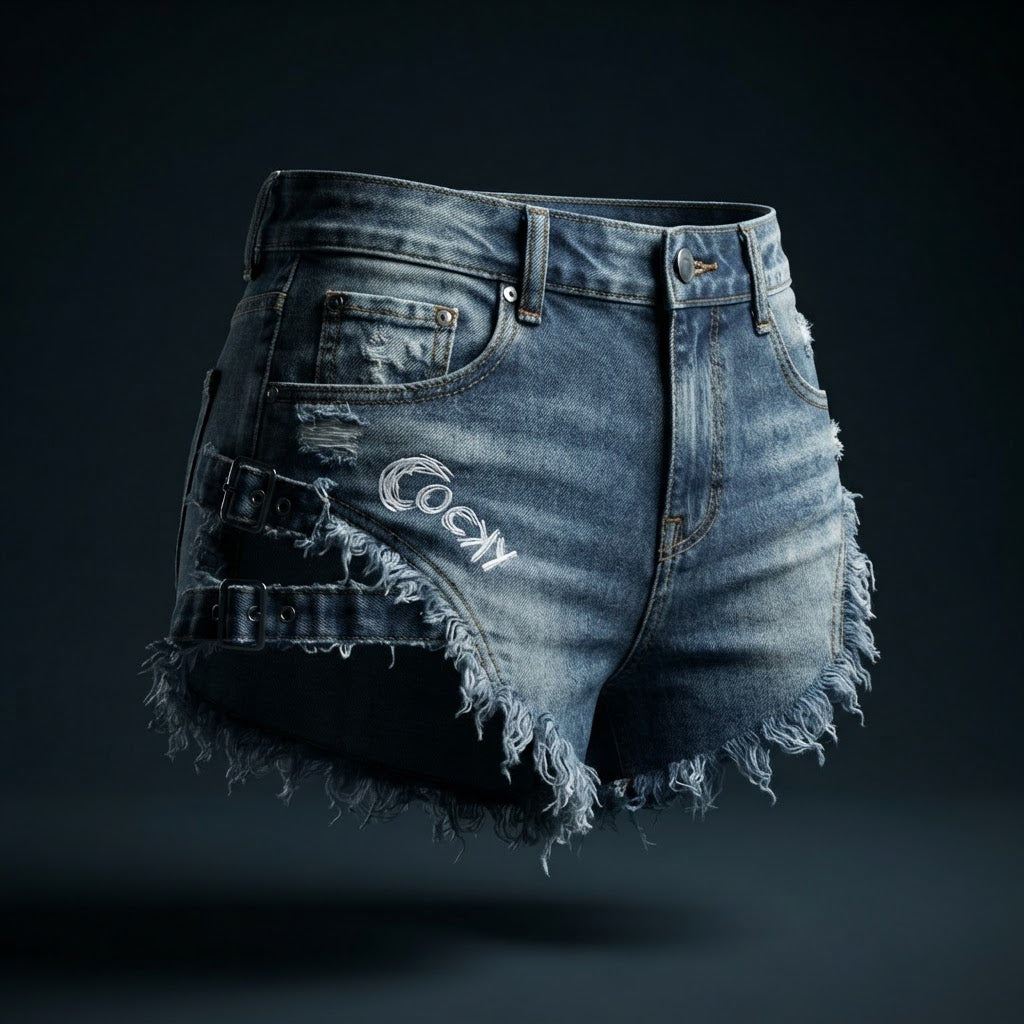 Cocky Cut-Ups (Denim Shorts)