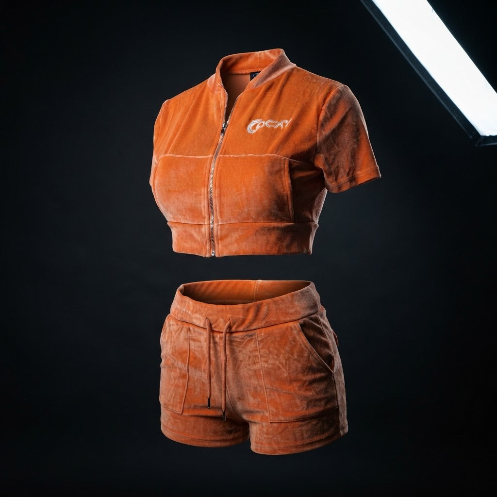 HOTTIE MELTDOWN SHORTS SET
