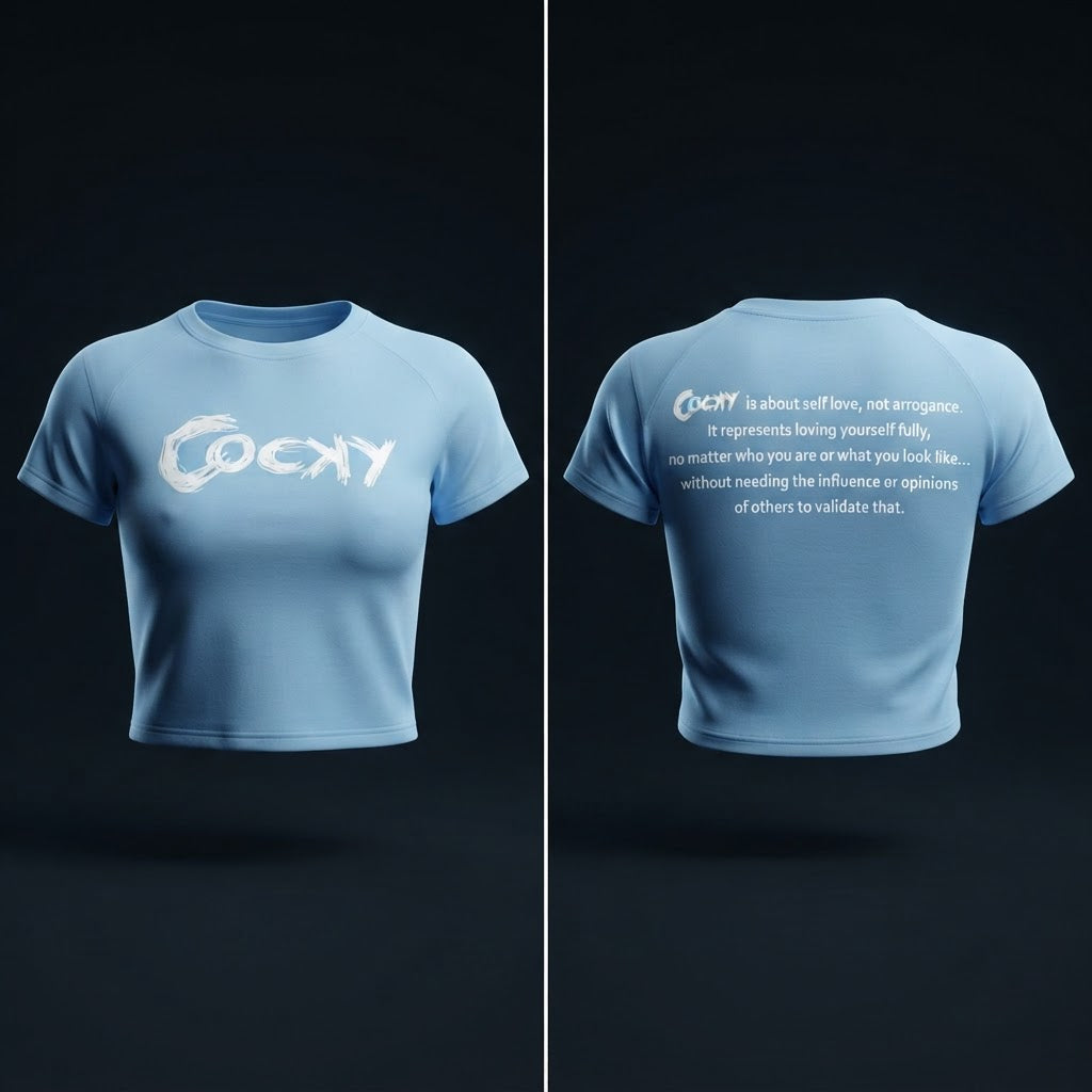 COCKY Self-Love Crop Top