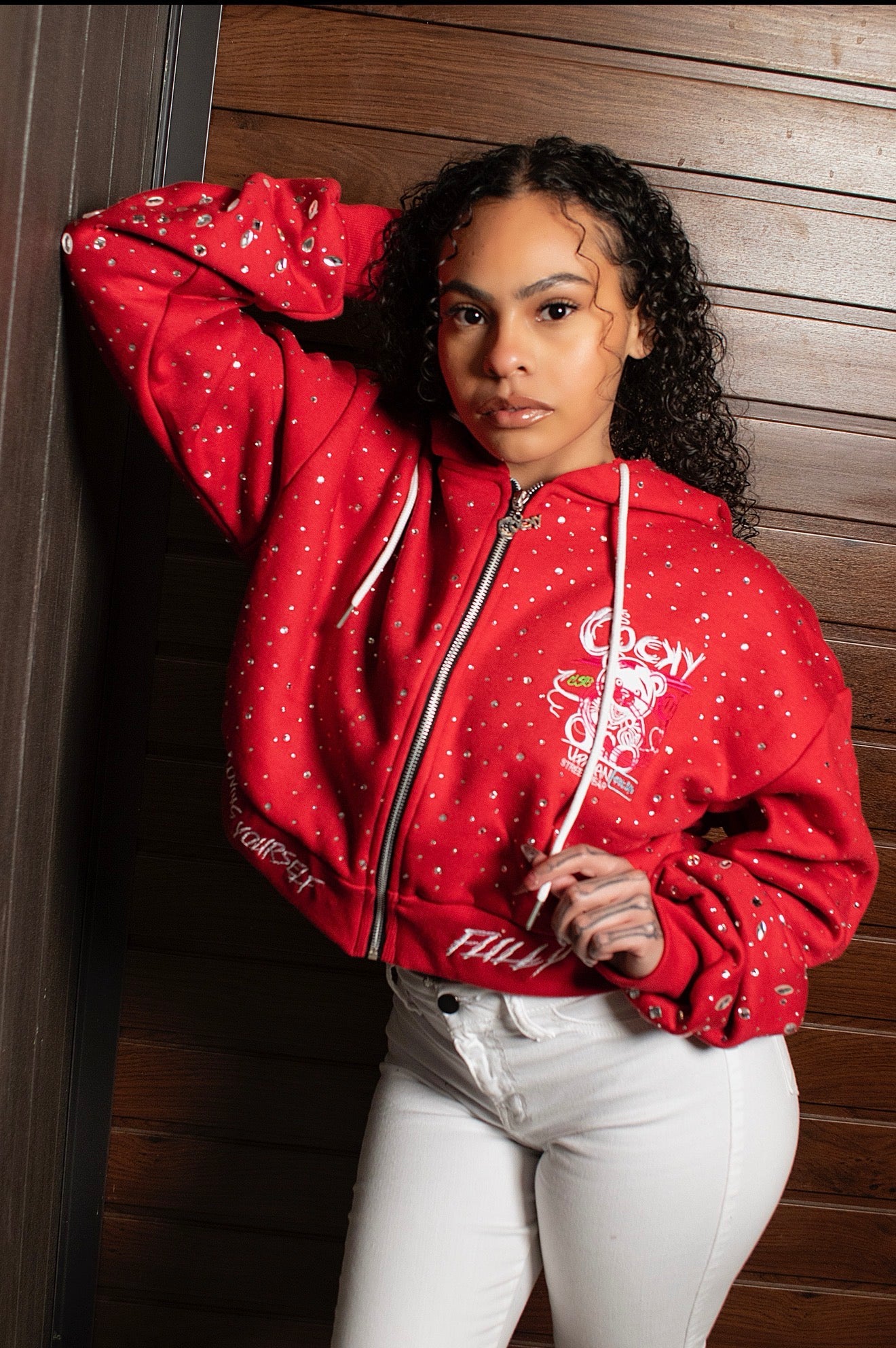 Cocky Icy Drip Zip Up Hoodie