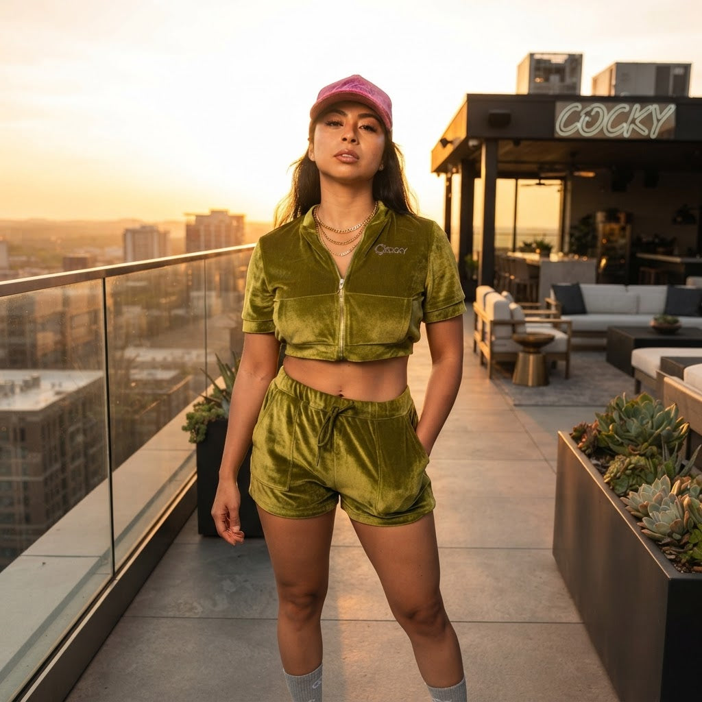 HOTTIE MELTDOWN SHORTS SET