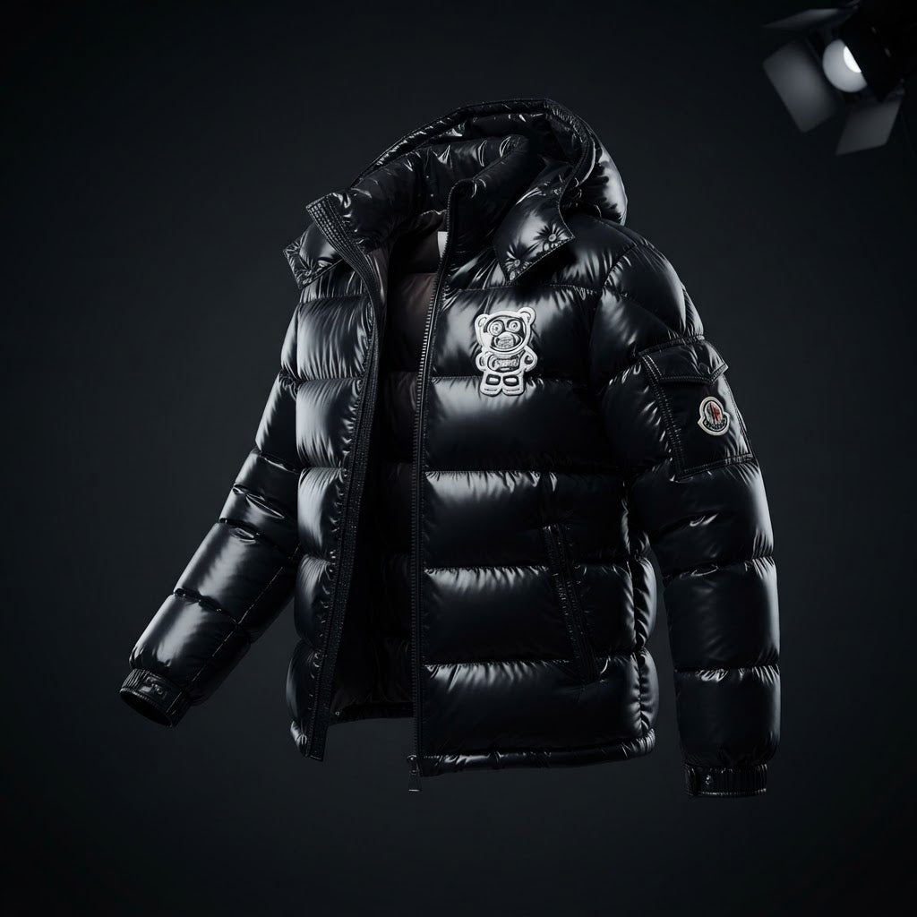 On The Edge Signature Puffer Jacket 🧸🔥