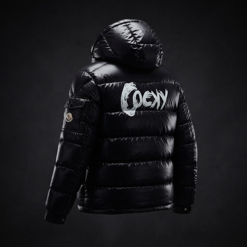 On The Edge Signature Puffer Jacket 🧸🔥