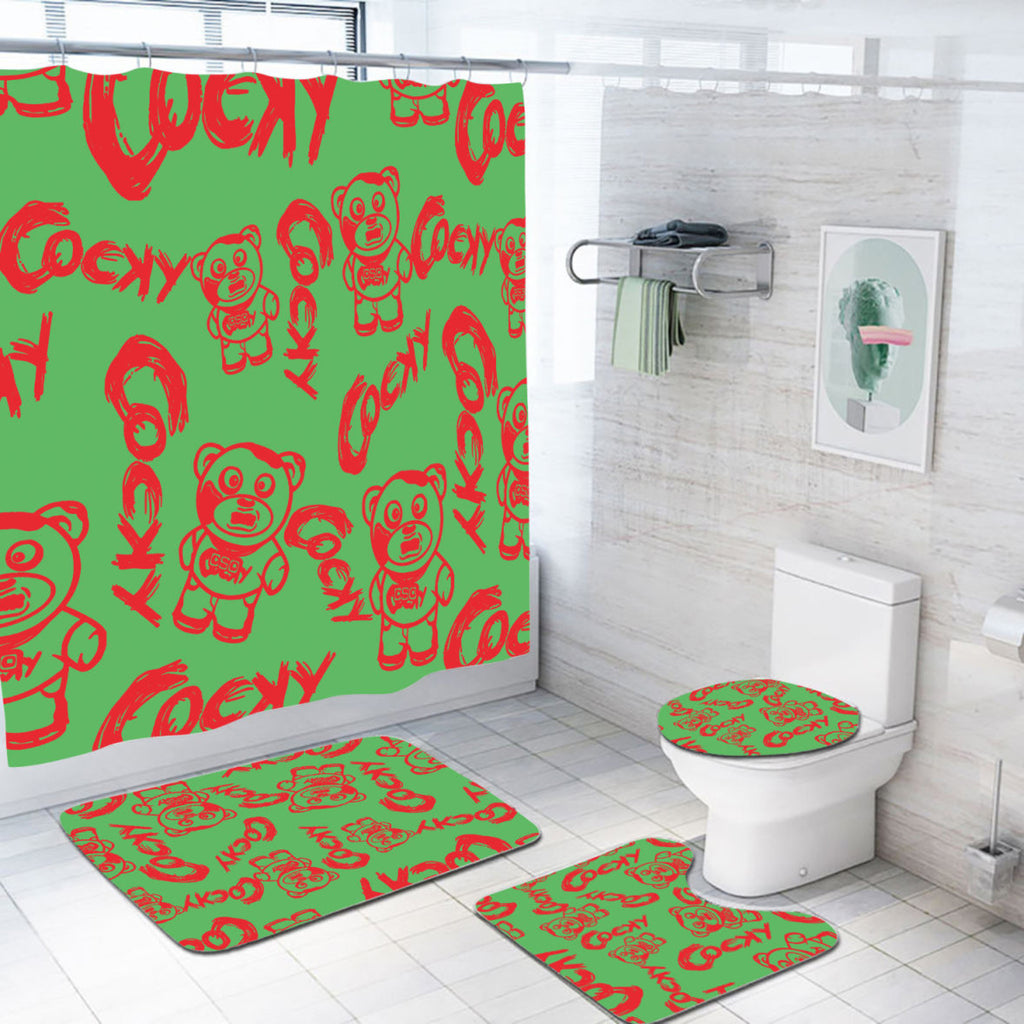 COCKY BEDDING AND BATHROOM SET (PRE ORDER ONLY)