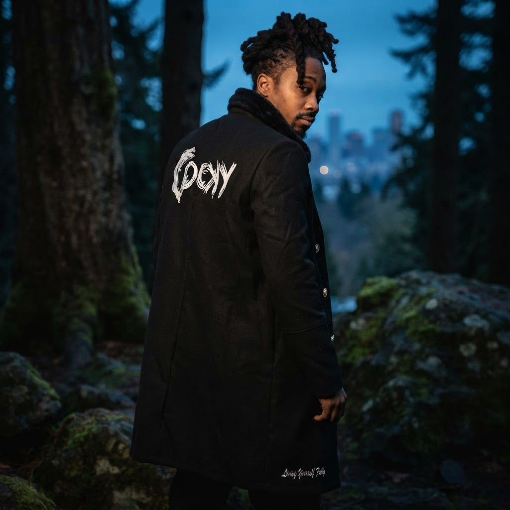 Cocky Executive Luxe Peacoat