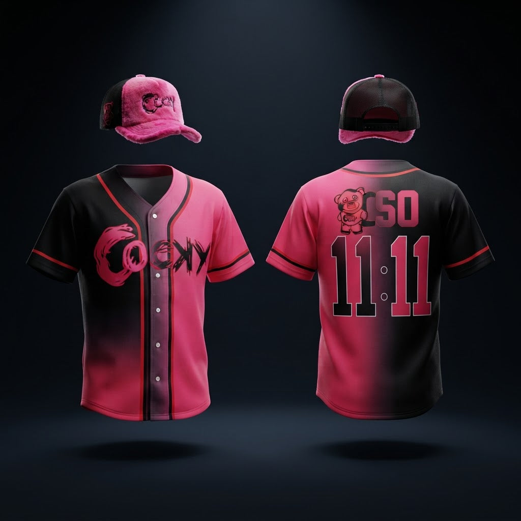 COCKY BASEBALL JERSEYS (UNISEX)
