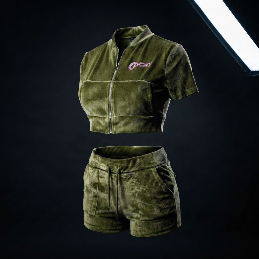 HOTTIE MELTDOWN SHORTS SET