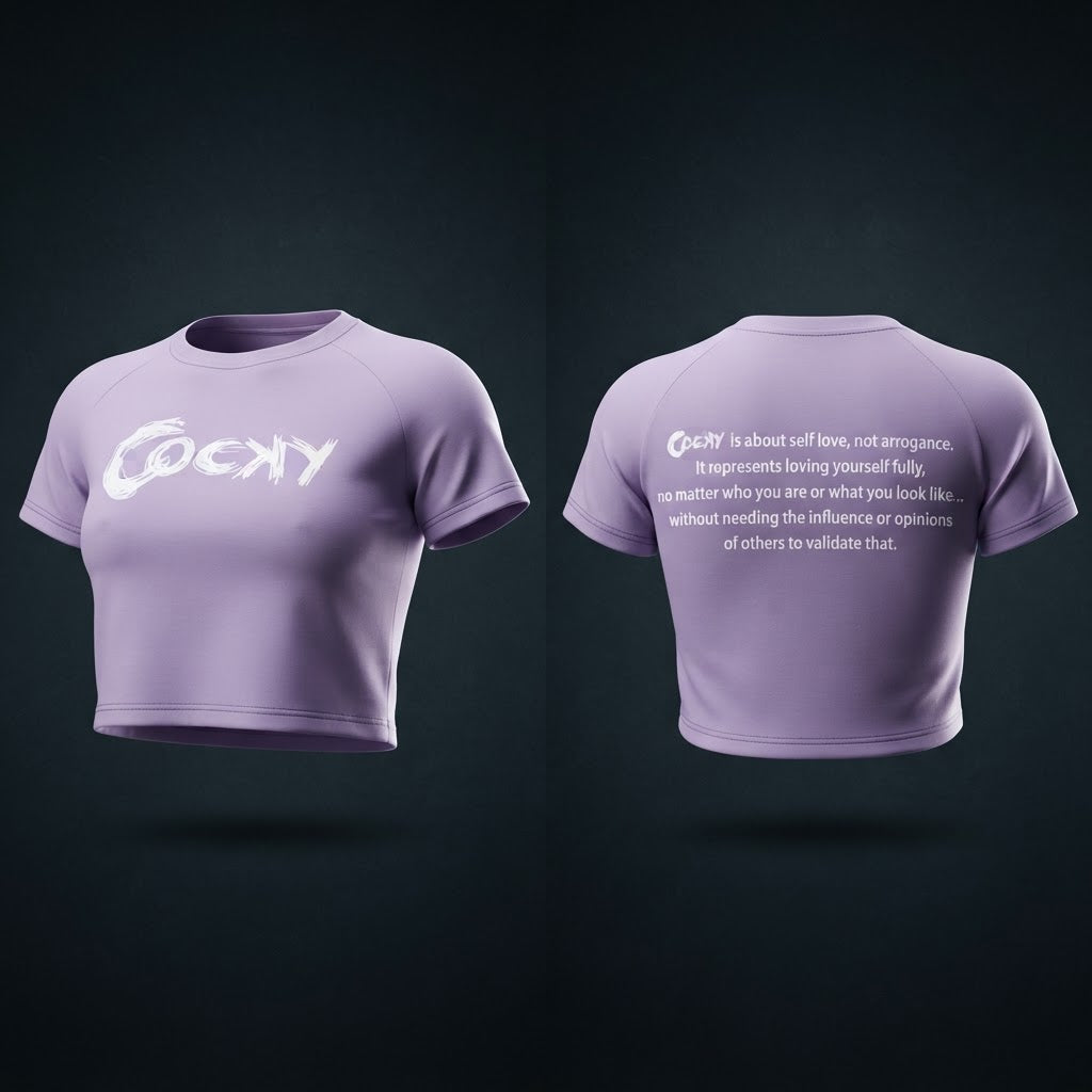 COCKY Self-Love Crop Top