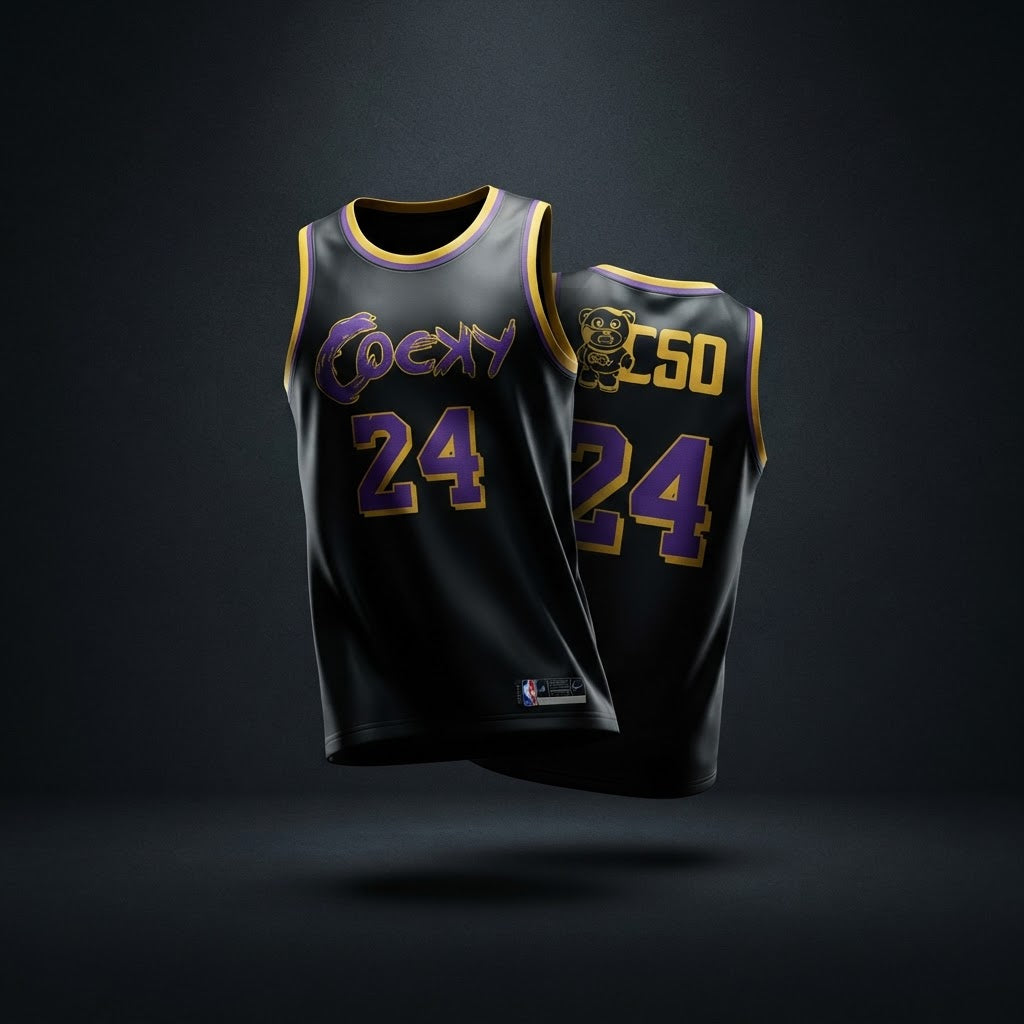 BLACK MAMBA BASKETBALL JERSEY