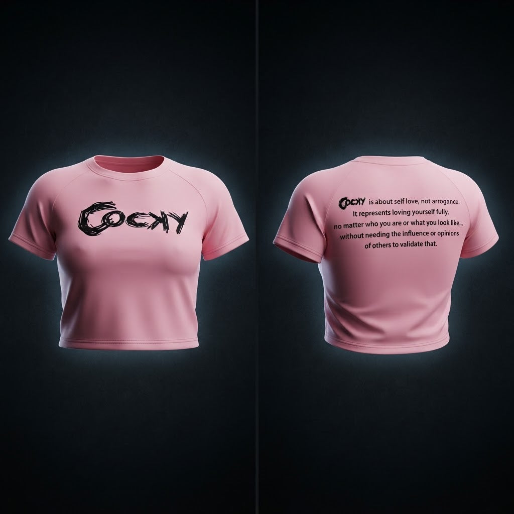 COCKY Self-Love Crop Top