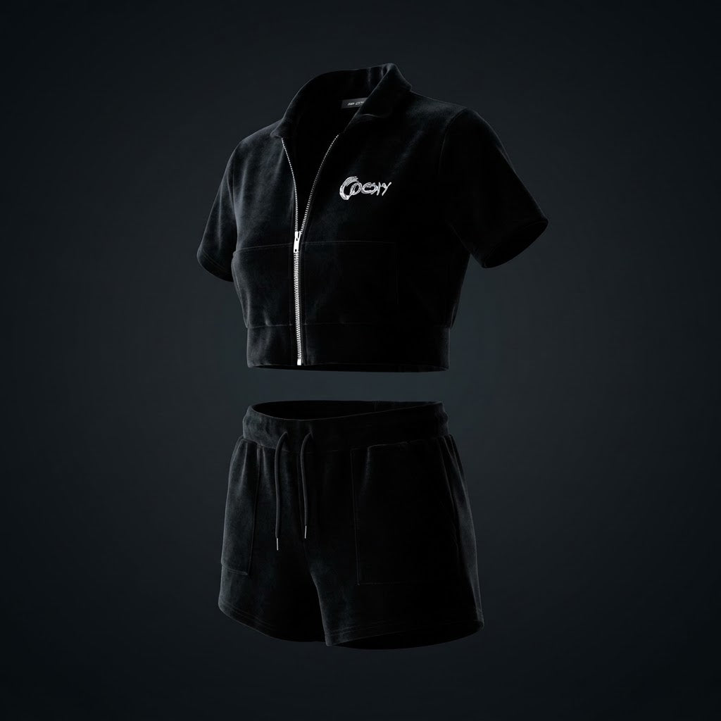 HOTTIE MELTDOWN SHORTS SET
