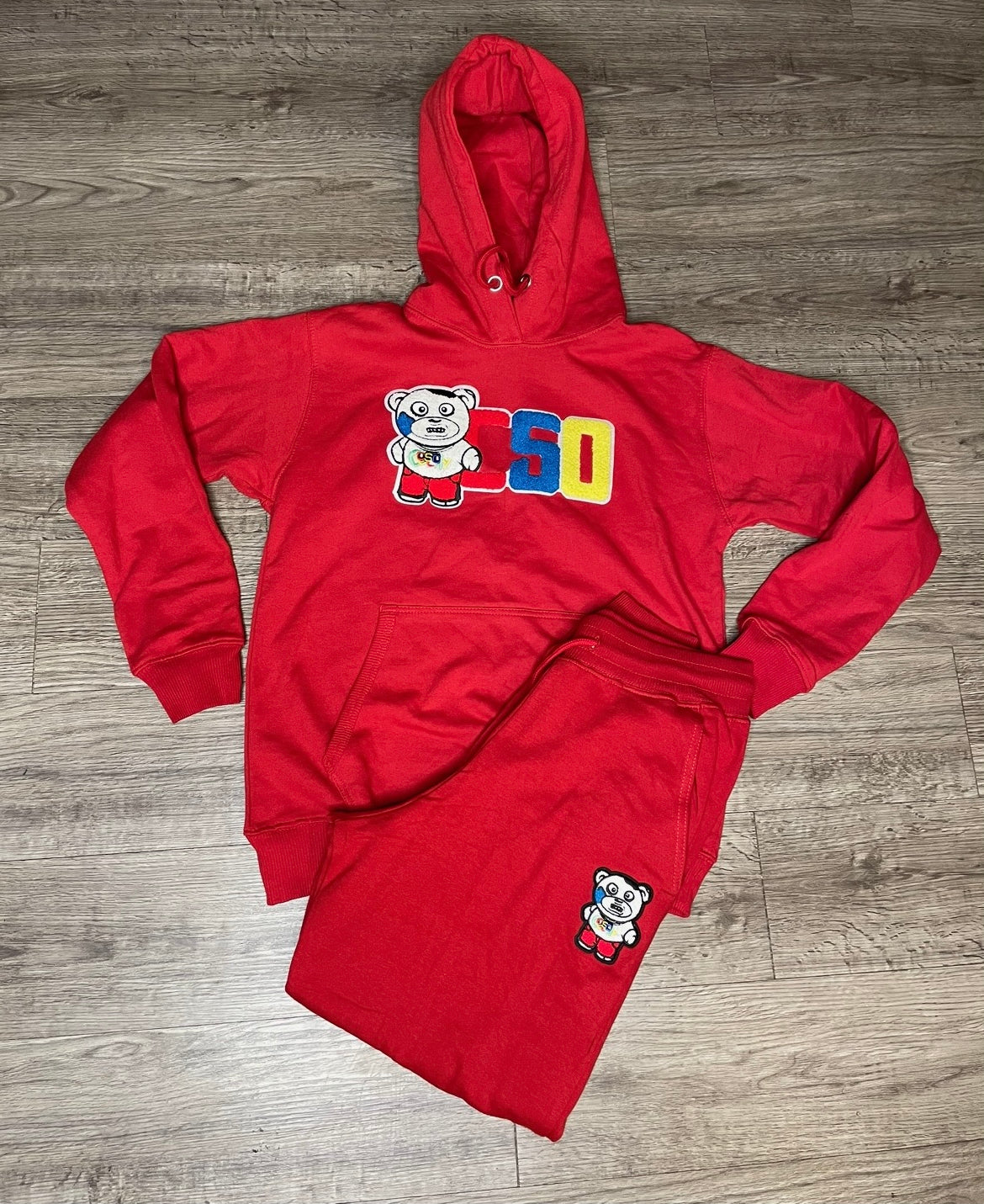 EMBRODIER SWEAT SUIT SETS (UNISEX)