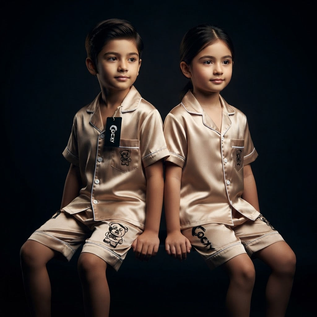 COCKY KIDZ SILK PAJAMAS