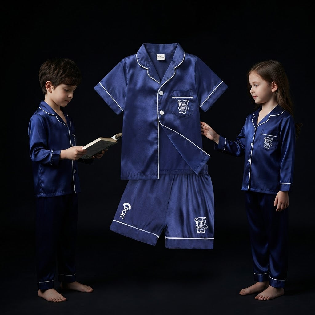 COCKY KIDZ SILK PAJAMAS