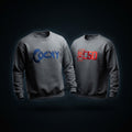 COCKY EMBROIDERED SWEATSHIRT