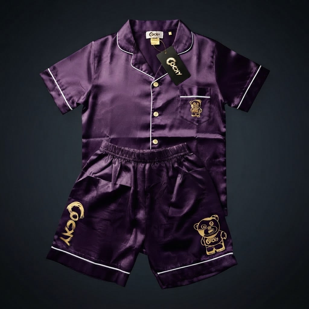 COCKY KIDZ SILK PAJAMAS