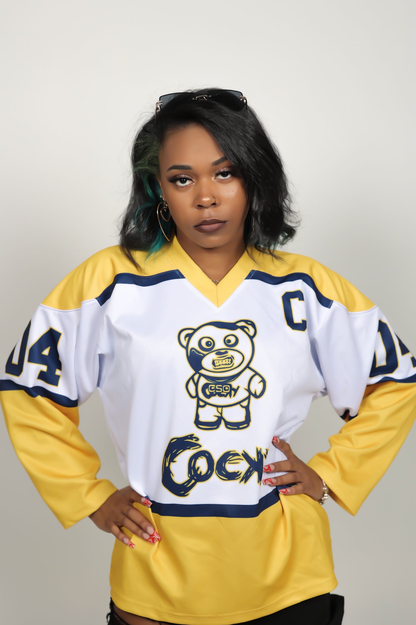 COCKY PREDATOR HOCKEY JERSEY (UNISEX)