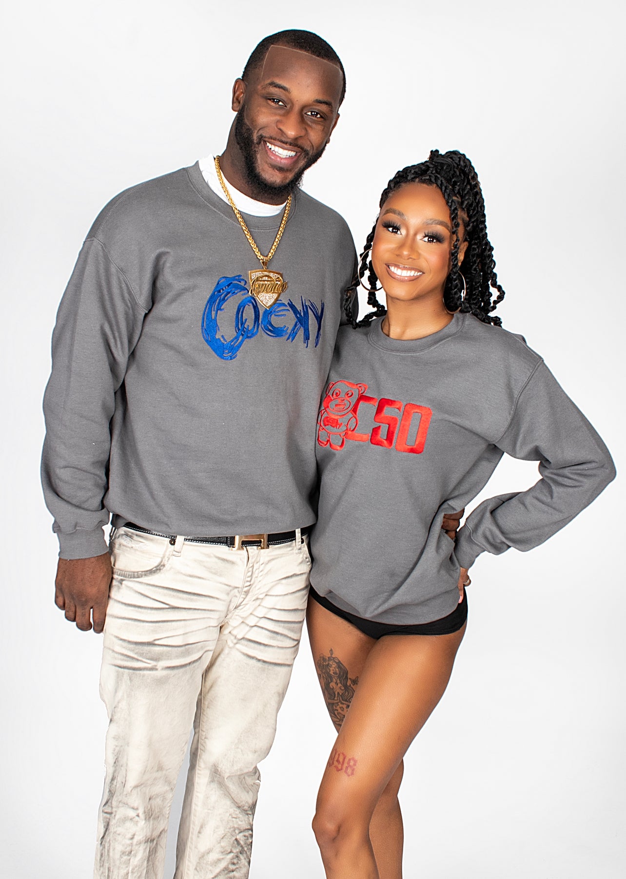 CREW NECK SWEAT SHIRTS (UNISEX)