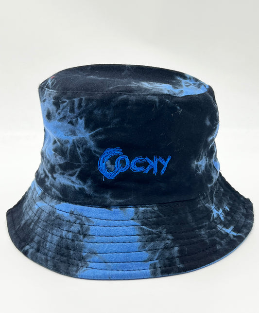 COCKY TIE DYE BUCKET HATS