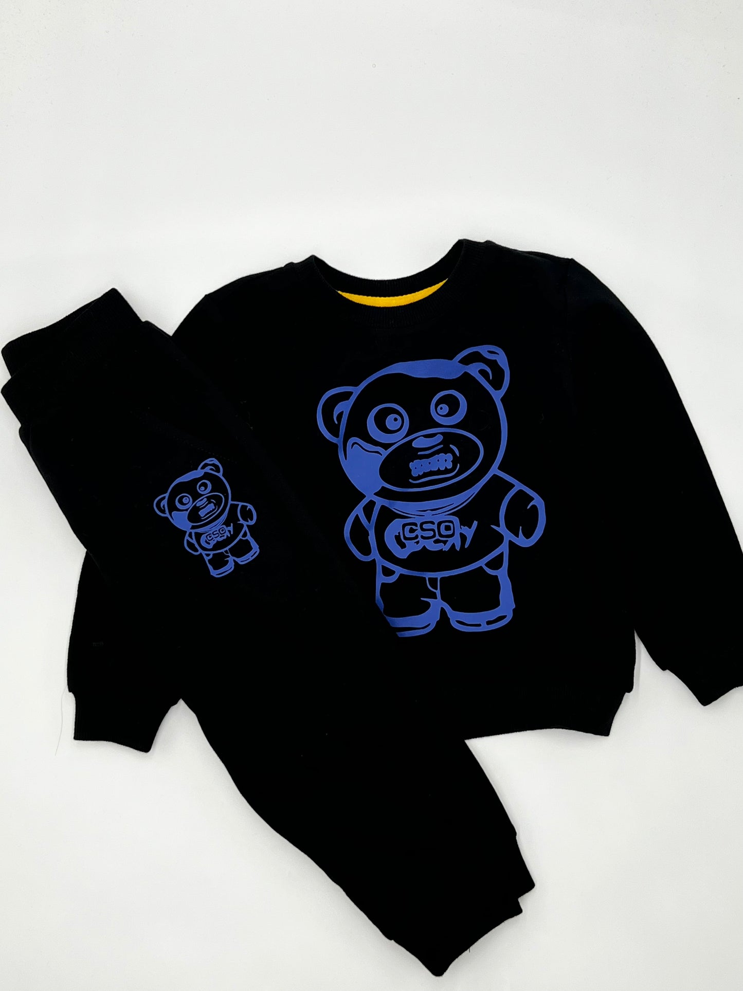 CREW NECK KIDS SWEAT SUIT SET