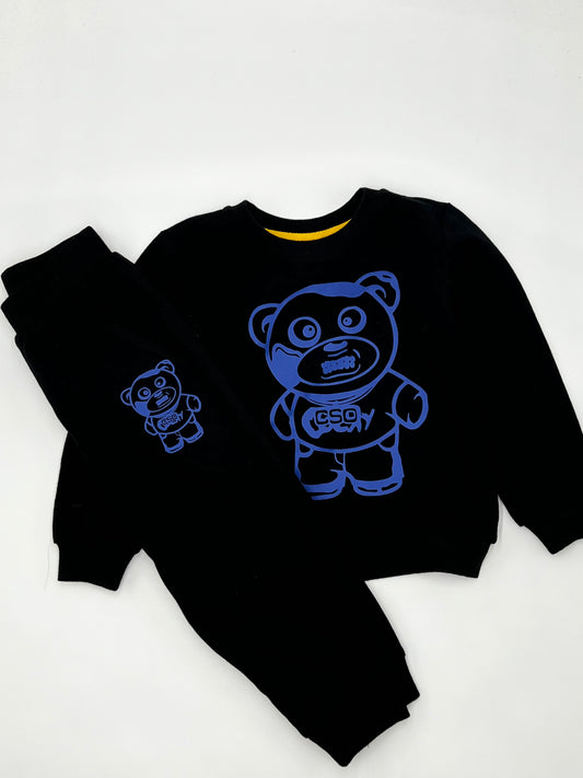 CREW NECK KIDS SWEAT SUIT SET